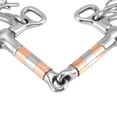 thumbnail image 5 of Labymos Cheval Snaffle à Rouleaux Articulés en Acier Inoxydable Bit Bit, 5 of 5