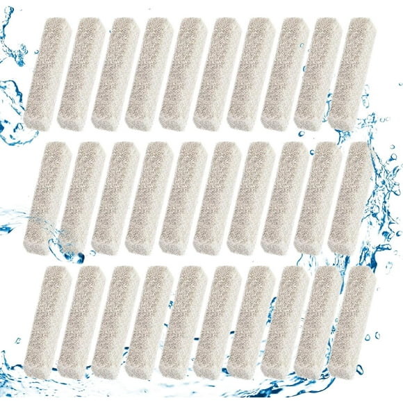 shiyou-30 Count Ammonia Reducer Filter Pads for Aqueon - Replacement Filter Cartridges Small for Aqueon QuietFlow LED PRO Model 20 and 75