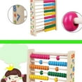 thumbnail image 2 of LEORX Math Learning Abacus Rack For Teaching Counting Wooden Multi 1Set, 2 of 8