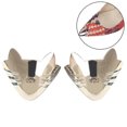 thumbnail image 1 of 1 Pair Metal Toe Caps Creative Protective Heel Decoration Shoes Supplies, 1 of 9