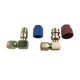 thumbnail image 1 of Speravity 2 adaptadores A/C 90 grados 7/16L 3/8H para reacondicionamiento de R12 a R134a con 2 tapas Vehículos, repuestos y accesorios Mis, 1 of 1