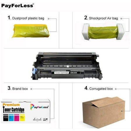 Payforless Compatible Brother Dr360 Dr 360 Drum Unit For Brother Dcp 7030 Brother Dcp 7040 Brother Mfc 7440n Brother Walmart Canada