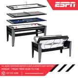 ESPN 72" 4 in 1 Swivel Combo Game Table, Table Ten - Walmart.ca