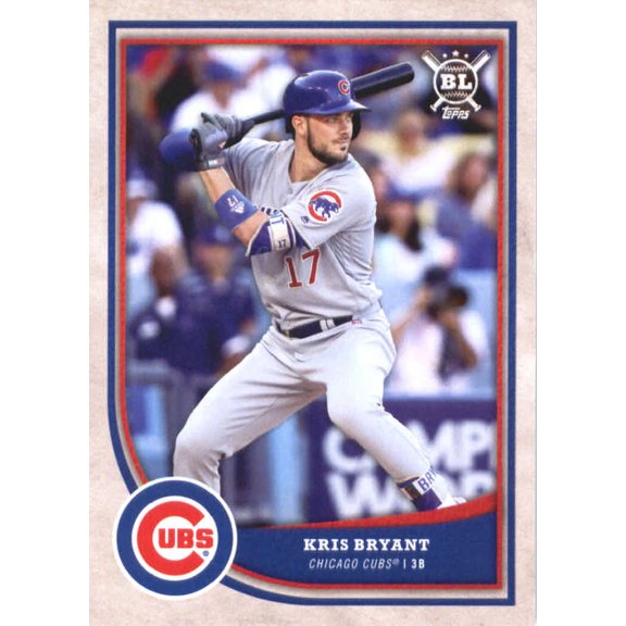 Collectible 2018 Topps Big League #300 Kris Bryant Cubs MLB Baseball Trading Card