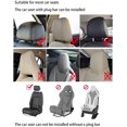 thumbnail image 2 of JSKRL Car Headrest Pillow, 360°Adjustable PU Leather Car Seat Head Neck Support Rest Cushion Both Kids Adults for Travel Sleeping, 2 of 10