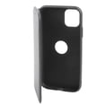 thumbnail image 2 of Funda con tapa para teléfono celular retro, soporte para teléfono celular, funda protectora de TPU para iPhone 11, color negro, 2 of 10
