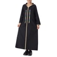 thumbnail image 6 of EnJoCho Girls Ramadan Robe Girls Abaya Dress with Hijab Kids Long Sleeve Musli𝗆 Dress Maxi Islami𝖼 Set Kids Scarf Kaftan Jilbab Prayer Outfit, 6 of 8