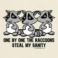 thumbnail image 3 of CafePress - One By One The Raccoons Light T Shirt - Men's Classic Graphic T-Shirt, 3 of 4