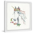 thumbnail image 2 of Marmont Hill Rainbow Unicorn V Framed Wall Art, 2 of 6