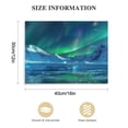 thumbnail image 3 of COMIO Wall Art Aurora scenery Painting Snow Mountain Landscape Paintings on Canvas Ready to Hang for Home Decorations Office Wall Decor,Wall Art For Living Room, 3 of 6