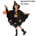 thumbnail image 2 of Disfraces de Halloween para niños, capa de fiesta navideña, disfraces de actuación de calabaza., 2 of 5