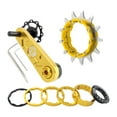 thumbnail image 2 of Juego de Piñones de Cassette para Bicicleta Sunnimix Ajustador de Conversión de Piñón Tensor de Cadena 13T Dorado, 2 of 8