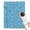 Blue Cartoon Unicorn, variant on Blue Cartoon Unicorn Gift Balloon Cloud Pattern Blanket,Comfortable Soft Flannel Throw Blanket,All Season,Warm Lightweight Blankets for Sofa Bed Couch Living Room Chair,30"x40"