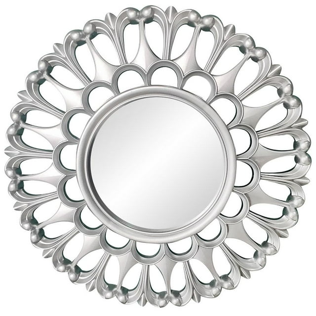 Espejo de pared redondo para maquillaje, para sala de estar, tocador, entrada, decoración, tipo 2 E Tipo 2E
