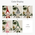 thumbnail image 4 of Light Up Christmas Gnome Ornaments Glowing Gnomes Doll with Long Legs Christmas Gnomes Plush Decoration with Led Light Xmas Tree Hanging Decor for Holiday Party Home Decor, 4 of 6