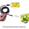 thumbnail image 1 of NARABB Endoscope Sans Fil pour Inspection Automobile Flexible Caméra Endorphoscope WiFi 8MM Compatible Téléphone Intelligent Android et IOS (6.56 Pieds), 1 of 8