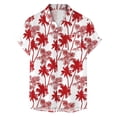 thumbnail image 5 of ZHANGDER Men's Hawaiian Shirt Short Sleeve Button Down Shirt Summer Tropical Beach Vacation Shirts, 5 of 7