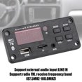 thumbnail image 4 of Audio Decoding Module, Double Decoding  Audio Decoder Board, With Digital Color Screen MP3 / WMA / WAV / FLAC / APE Support MMC/Memory/MMA/USB, 4 of 8