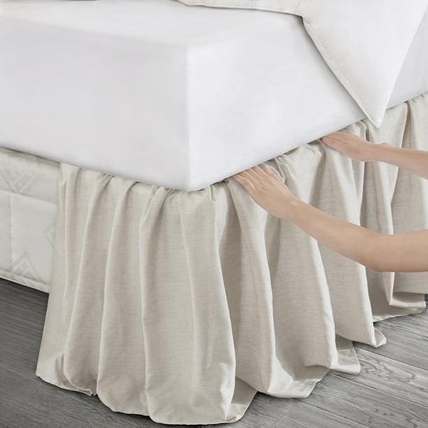 Better Homes & Gardens Puddle Style Wrap Around Bed Skirt, 1 Each ...