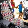 thumbnail image 4 of POLERO Terry Cloth Car Seat Towel Cover Machine Washable, Compatible with Truck Seat Van, Bucket Seat Protector Fit for Sedan Vehicle, Southwest Horse Cactus 1 Pack, 4 of 7