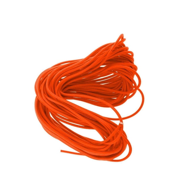 6mm Elastic Bungee Rope Shock Cord Tie Down Roof Rack UV Stable Orange 30m