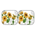 thumbnail image 7 of Naloa Plump Sunflower And Sketch 2 Piece Foldable Car Sun Shades, Car Windshield Sunshade, Front Window Sunshade for Car, Truck, SUV - Large, 7 of 7