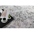 thumbnail image 4 of eRug Outlet Oasis Collection Modern Abstract Area Rug (5x8 feet) - 5'3" x 7'6", Grey, 4 of 6