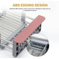 thumbnail image 4 of Expandable Dish Drainer, Over Sink Dish Drainer, Dish Drainer and Fruit Drainer - Rust-Proof Stainless Steel for Kitchen, Heavy Duty Sink Drainer (Grey), 4 of 5
