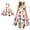 Light Gray-a, variant on Kids Girls' Dresses Easter Outfits Crew Neck Sleeveless Summer Dresses Easter Dresses For Girls Size 9-10 Years