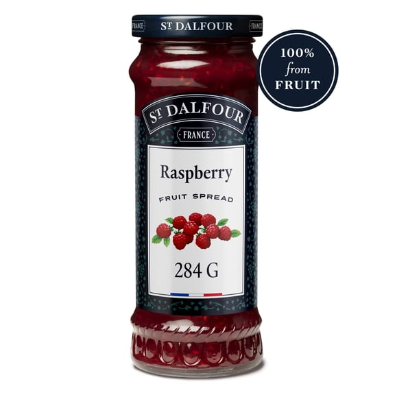 St Dalfour Raspberry Fruit Spread 284G, Imported from Britain