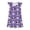 1152Purple2398, variant on Rggeeun Kids Girls Fashion Cute Print Princess Dress Gown Toddlers Casual Wear Cute Dresses Breathable O-Neck Sundress