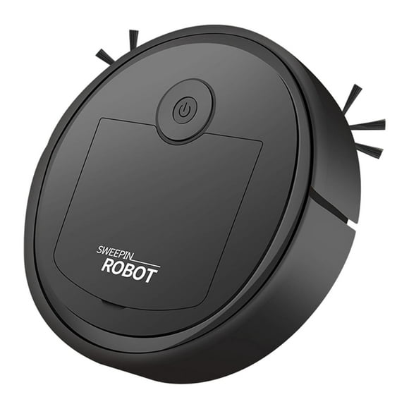 Aspirador Eléctrico Sunnimix Robot Aspirador 3 En 1 Para Suelo De Baldosas Negro