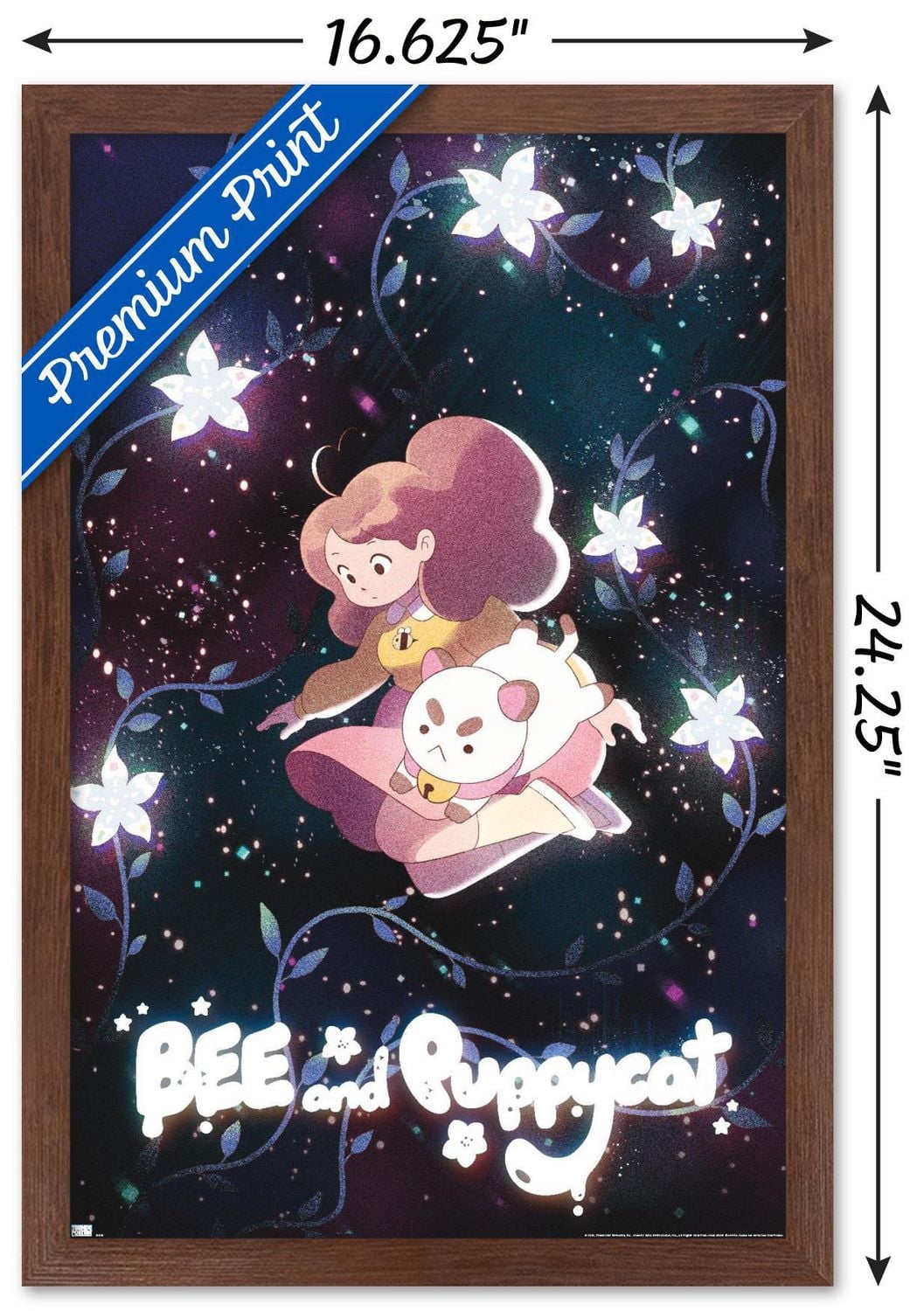 Bee And Puppycat - Space Flowers Key Art Wall Poster