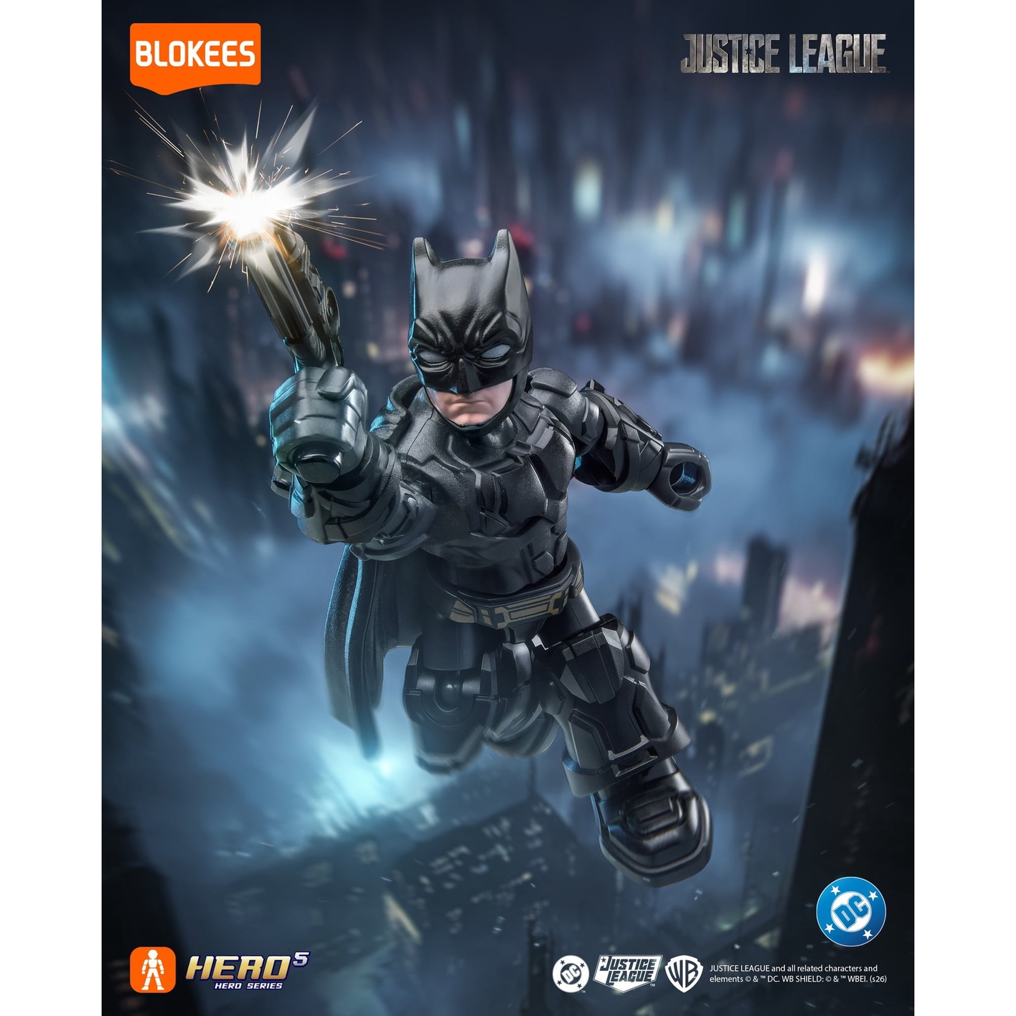 Blokees DC Defender Series 02 - Batman Mini Figure [Opened to Verify].