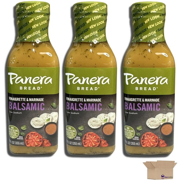 Balsamic Salad Dressing by Panera 12 Ounce Pack of 3