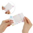 thumbnail image 4 of Unique Bargains 1 Pc ID Badge Holder Portable Stars Keychain Card Holder Pink Blue, 4 of 5