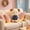 D, variant on Standing Sheep Plush Figure, Year of the Sheep Stuffed Lamb Mascot with Stable Base for Tabletop, Shelf and Lunar New Year Decor