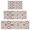 Brown Geometric Diamond, variant on Brown Geometric Diamond Pattern Kitchen Rugs Sets Of 3,Kitchen Runner Rugs Non Skid Washable,Decorative Kitchen Floor Mats for Kitchen,Sink,Laundry,17"x30" 17"x47" 17"x59"