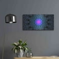 thumbnail image 4 of Luxe Metal Art 'Mandala Love' by Cameron Gray, Metal Wall Art, 24"x12", 4 of 7
