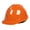 Orange A, variant on Rodiuiu Construction Security Helmet with Ventilation System Adjustable 4-Point Ratchet Suspension Industrial Work Head Protection ABS Hard Hat