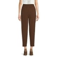 thumbnail image 2 of Nine.Eight Women’s Cropped Paper Bag Waist Pants, 2 of 5