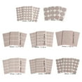 thumbnail image 5 of TIERPOP 72Pcs Practical Felt Chair Leg Pad Without Slip Adhesive Floor Scratch Protectors for Home and Office Supplies, 5 of 18