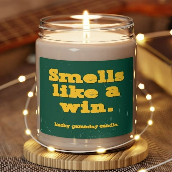 Smells Like a North Dakota State Win Scented Candle, Bison Football