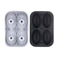 thumbnail image 1 of Silicone Rugby Ice Tray Shape Whisky Ice Ball Maker Hockey Mold Cube Freezer Ice Box Kitchen Tool, 1 of 5