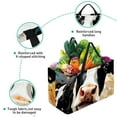 thumbnail image 3 of Cattle Premium Oxford Cloth Shopping Bags: Reusable, Foldable, and Spacious - Ideal Laundry Basket, Picnic Basket, and Laundry Bag, 3 of 7