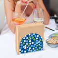 thumbnail image 3 of Yayeee Napkin Holder for Table Set of 2 Kitchen Paper Tissue Organization, Blue Dots, 3 of 8