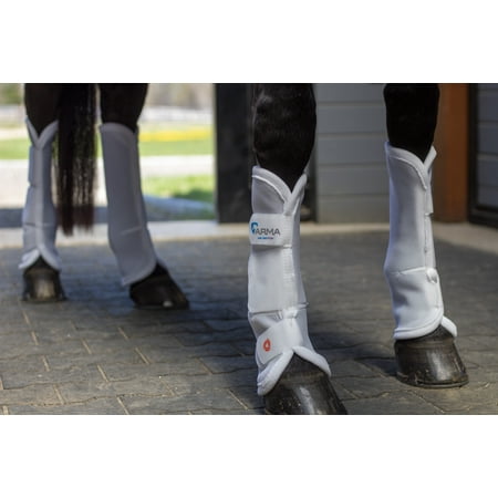Shires Airflow Turnout Socks White (Full)