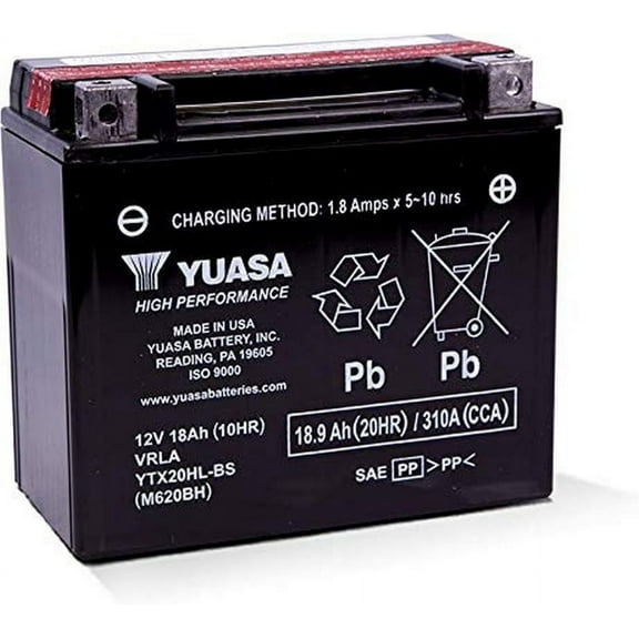 Yuasa YTX20HL-BS Battery