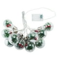 Christmas Ornaments Set Big Christmas Balls Green Tree Ornaments Big