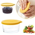thumbnail image 5 of Small Glass Bowls With Airtight Lids Airtight Leak Proof 8oz Stackable Custard Cups Prep Bouillon Cups & Mixing Bowls For Sauces Dips Candy Dessert Microwave Safe‌,Food Storage Containers, 5 of 7